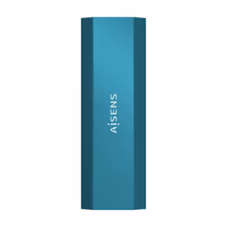 AISENS ASM2-019BLU Boîtier de disques de stockage Enceinte ssd Bleu M.2