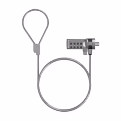 AISENS ASLK-D40N01-SL, 1,5 m, Kensington, Verrouillage à combinaison, Acier, Argent