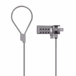 AISENS ASLK-D40N01-SL câble antivol Argent 1,5 m