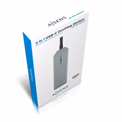AISENS ASUC-4P002-GR station d'accueil Avec fil USB 3.2 Gen 1 (3.1 Gen 1) Type-C Gris - Vue supplémentaire 6