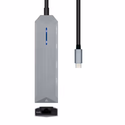 AISENS ASUC-5P003-GR station d'accueil Avec fil USB 3.2 Gen 1 (3.1 Gen 1) Type-C Gris