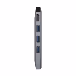 AISENS ASUC-8P004-GR station d'accueil Avec fil USB 3.2 Gen 1 (3.1 Gen 1) Type-C Gris
