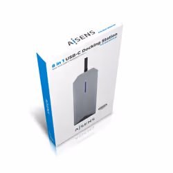AISENS ASUC-8P004-GR station d'accueil Avec fil USB 3.2 Gen 1 (3.1 Gen 1) Type-C Gris - Vue supplémentaire 7