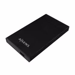 AISENS ASE-2523B Boîtier de disques de stockage Boîtier HDD Noir 2.5"