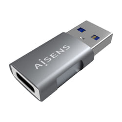 AISENS A108-0655 changeur de genre de câble USB C USB A Gris
