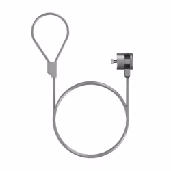 AISENS ASLK-D40K02-SL, 1,5 m, Kensington, Clé, Acier galvanisé, Argent