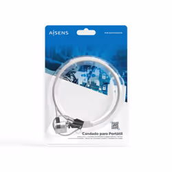 AISENS ASLK-D40K02-SL câble antivol Argent 1,5 m - Vue supplémentaire 5