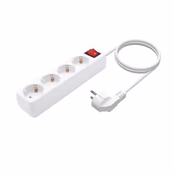 AISENS A154-0649 multiprise 1,4 m 4 sortie(s) CA Intérieure Blanc