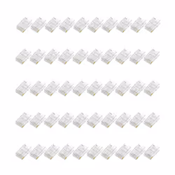 AISENS A139-0656 connecteur de fils RJ-45 Transparent