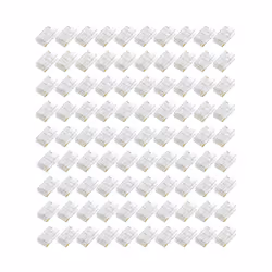 AISENS A139-0657 connecteur de fils RJ-45 Transparent