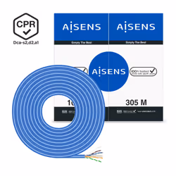 AISENS A135-0663 câble de réseau Bleu 305 m Cat6 U/UTP (UTP)