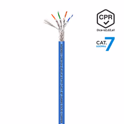 AISENS A146-0666 câble de réseau Bleu 500 m Cat7 SF/UTP (S-FTP)