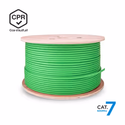 AISENS A146-0668 câble de réseau Vert 500 m Cat7 SF/UTP (S-FTP)