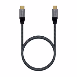 AISENS A107-0670 câble USB 0,6 m USB4 Gen 2x2 USB C Gris