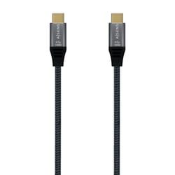 AISENS A107-0672 câble USB 1,5 m USB4 Gen 2x2 USB C Gris