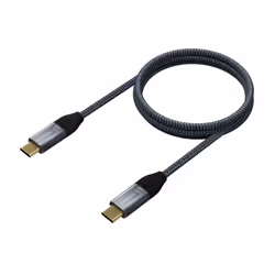 AISENS A107-0672 câble USB 1,5 m USB4 Gen 2x2 USB C Gris