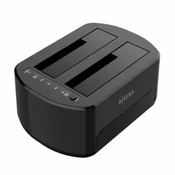 AISENS ASDS-D03B, HDD, SSD, SATA, 2.5,3.5", 2 To, USB 3.2 Gen 1 (3.1 Gen 1) Type-B, 5 Gbit/s