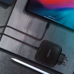 AISENS ASCH-1PD65WL-BK chargeur d'appareils mobiles Caméra Numérique, Téléphone portable, Smartphone, Tablette Noir Secteur Intérieure - Vue supplémentaire 4