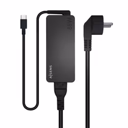 AISENS ASCH-1PD65D-BK, Universel, Intérieure, 100-240 V, 50/60 Hz, 65 W, 5-20 V