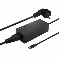 AISENS ASCH-1PD65D-BK adaptateur de puissance & onduleur Intérieure 65 W Noir