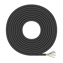 AISENS A135-0675 câble de réseau Noir 100 m Cat6 U/UTP (UTP)
