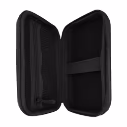 AISENS ASBG-001-BK Housse de disques de stockage Simili-cuir Noir
