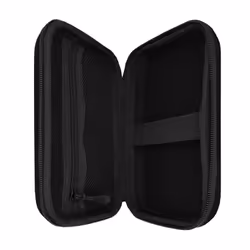 AISENS ASBG-006-BK Housse de disques de stockage Coton, Lin Noir