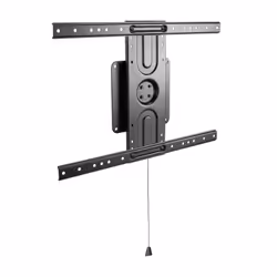 AISENS WT80R-137, 200 x 200 mm, 600 x 400 mm, -3 - 3°, -180 - 180°, Acier, Noir