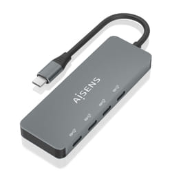 AISENS A109-0695 hub & concentrateur USB 3.2 Gen 2 (3.1 Gen 2) Type-C 10000 Mbit/s Gris