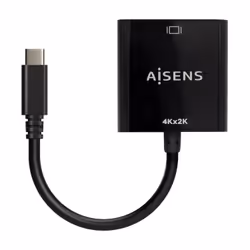 AISENS A109-0684 câble vidéo et adaptateur 0,15 m USB Type-C HDMI Type A (Standard) Noir