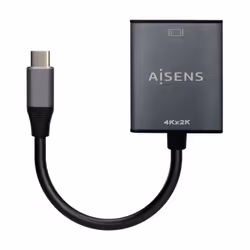 AISENS A109-0685 câble vidéo et adaptateur 0,15 m USB Type-C HDMI Type A (Standard) Gris