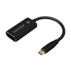AISENS A109-0690 câble vidéo et adaptateur 0,15 m USB Type-C DisplayPort Noir