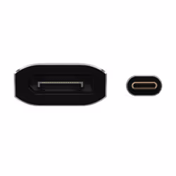 AISENS A109-0690 câble vidéo et adaptateur 0,15 m USB Type-C DisplayPort Noir
