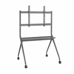 AISENS FT86FE-143, 127 cm (50"), 2,18 m (86"), 200 x 200 mm, 800 x 600 mm, Aluminium, Gris