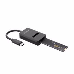 AISENS ASUC-M2D011-BK Boîtier de disques de stockage Enceinte ssd Noir M.2
