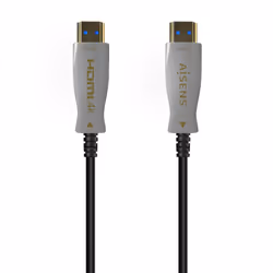 AISENS A148-0697, 70 m, HDMI Type A (Standard), HDMI Type A (Standard), Compatibilité 3D, 18 Gbit/s, Noir