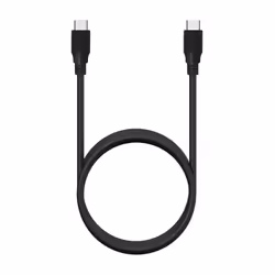 AISENS A107-0701 câble USB 0,6 m USB 3.2 Gen 2x2 USB C Noir
