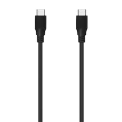 AISENS A107-0702 câble USB 1 m USB 3.2 Gen 2x2 USB C Noir