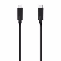 AISENS A107-0705, 3 m, USB C, USB C, USB 3.2 Gen 2 (3.1 Gen 2), 10000 Mbit/s, Noir