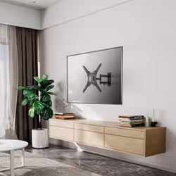 AISENS WT55TSE-153 support pour téléviseur 55" Noir - Vue supplémentaire 6