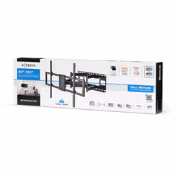 AISENS WT120TSLE-163 support pour téléviseur 3,05 m (120") Noir - Vue supplémentaire 4
