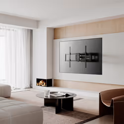 AISENS WT120TSLE-163 support pour téléviseur 3,05 m (120") Noir - Vue supplémentaire 5