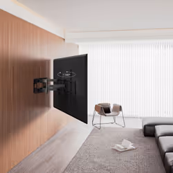 AISENS WT120TSLE-163 support pour téléviseur 3,05 m (120") Noir - Vue supplémentaire 7