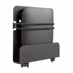 AISENS MPC02-155 support pour unité centrale Support de CPU monté au mur Noir