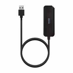AISENS A106-0714 hub & concentrateur USB 3.2 Gen 1 (3.1 Gen 1) Type-A 5000 Mbit/s Noir