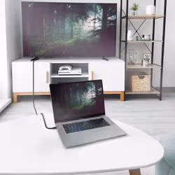 AISENS A109-0712 câble vidéo et adaptateur 2 m USB Type-C HDMI Type A (Standard) Noir - Vue supplémentaire 4