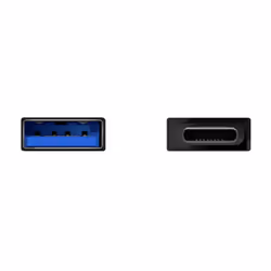 AISENS A108-0717 changeur de genre de câble USB-C USB-A Noir