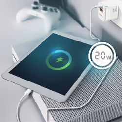 AISENS ASCH-20W2P002-W chargeur d'appareils mobiles Universel Blanc Secteur Charge rapide Intérieure - Vue supplémentaire 6