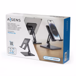 AISENS MS2PXXL-183 support Support passif Mobile/smartphone, Tablette / UMPC Noir - Vue supplémentaire 4
