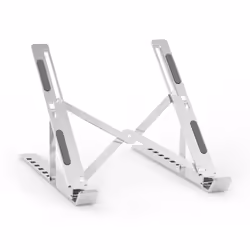 AISENS LPS2M-173, Support pour ordinateur portable et tablette, Argent, Aluminium, 25,4 cm (10"), 38,1 cm (15"), 3 kg